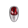 Marine Navigation Warning Light Signal LED Yacht Light, Color: Silver Shell Red - Marine Accessories & Parts by PMC Jewellery | Online Shopping South Africa | PMC Jewellery | Buy Now Pay Later Mobicred