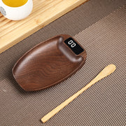 100g/0.1g   Wood Electronic Tea Coffee Scale Kitchen Bar Scale(Wood Color)