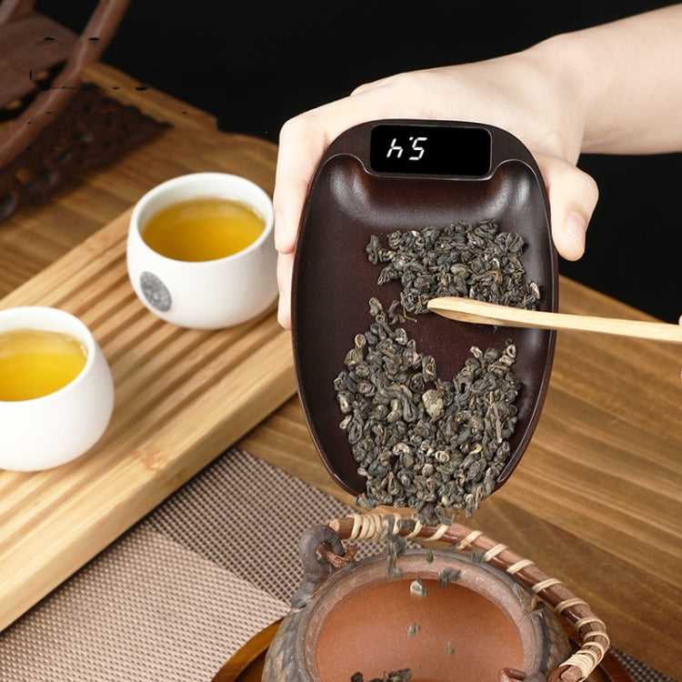 100g/0.1g   Wood Electronic Tea Coffee Scale Kitchen Bar Scale(Wood Color)
