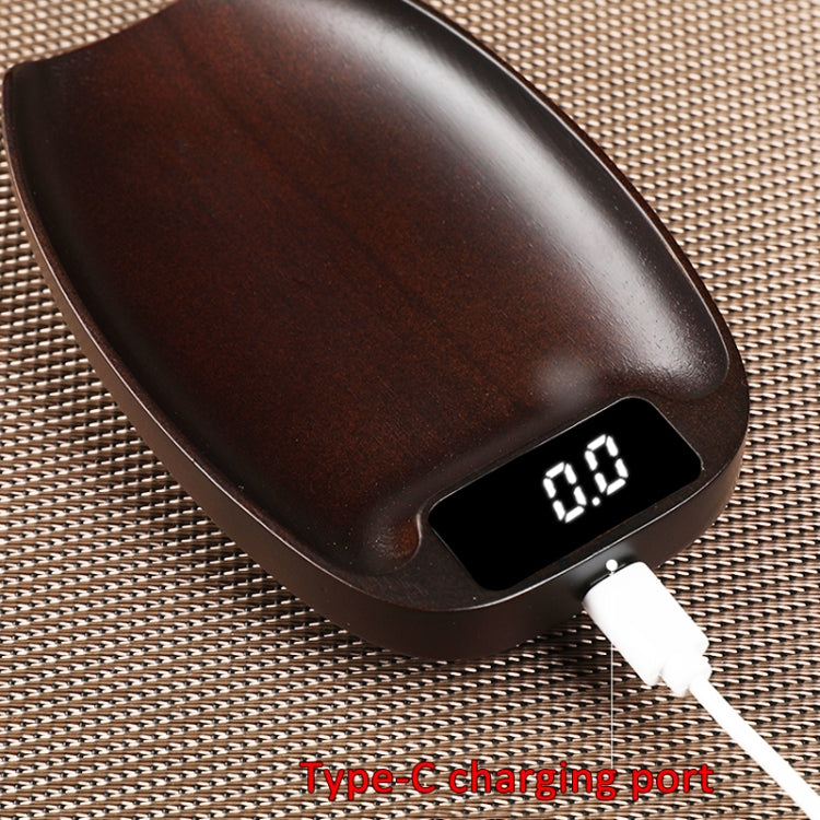100g/0.1g   Wood Electronic Tea Coffee Scale Kitchen Bar Scale(Ebony)