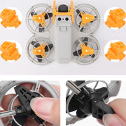 For DJI Neo CQT Booster Landing Gear Folding Small Stand(Black)
