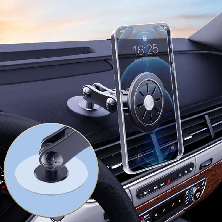 Central Control Instrument Panel Car Navigation Universal Phone Holder, Model: X24-6A Magnet Suction Cup