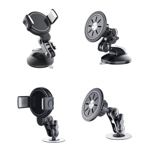 Central Control Instrument Panel Car Navigation Universal Phone Holder, Model: X24-6A Magnet Suction Cup