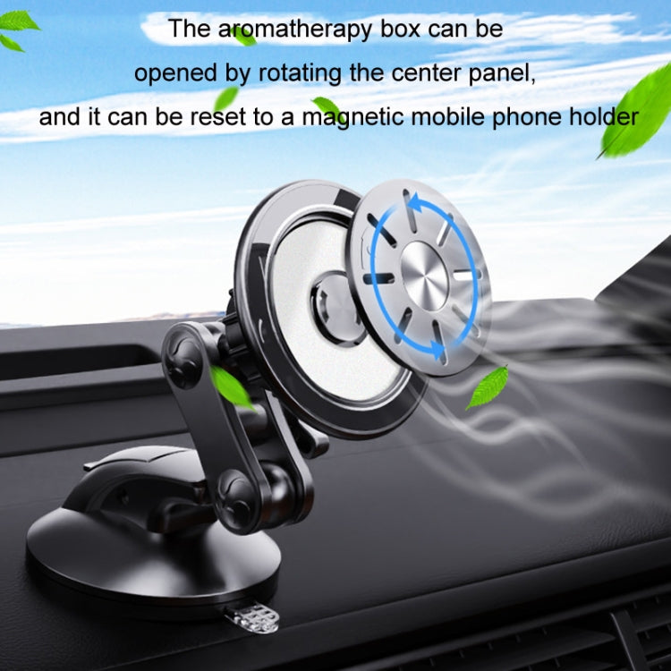 Central Control Instrument Panel Car Navigation Universal Phone Holder, Model: X24-6A Magnet Suction Cup