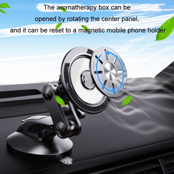 Central Control Instrument Panel Car Navigation Universal Phone Holder, Model: X24-6A Magnet Suction Cup