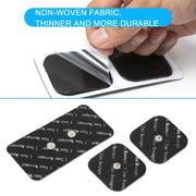 Cervical Massager EMS Pulse Therapy Device Full Body Massage Patch, Spec: Double Host Without Remote
