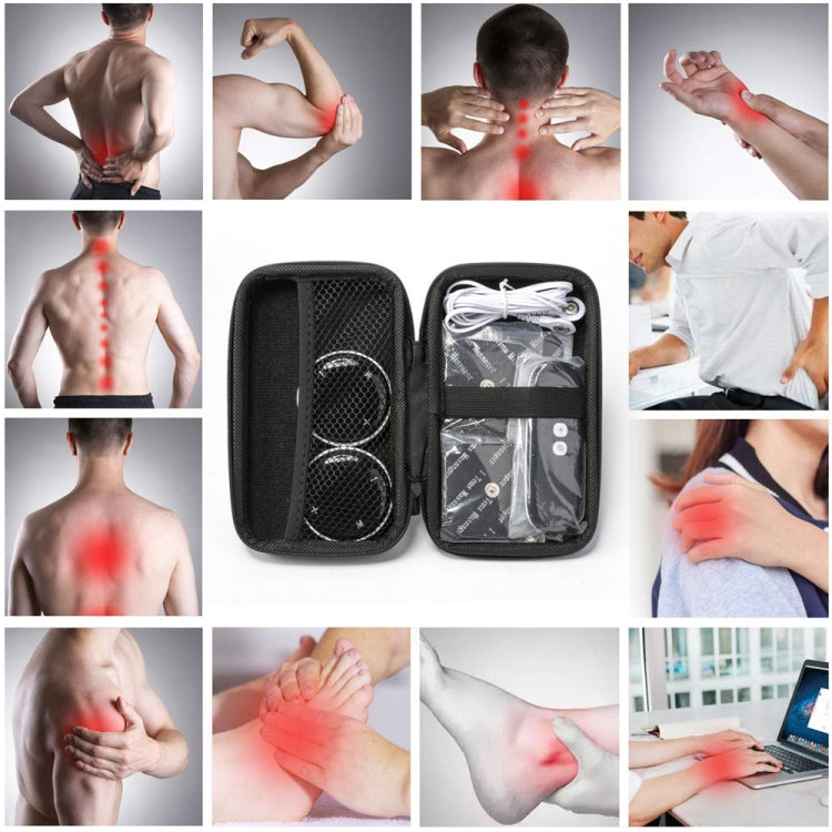 Cervical Massager EMS Pulse Therapy Device Full Body Massage Patch, Spec: Single Host Without Remote