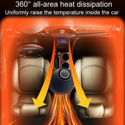 24V Car High Power Warmer Defrosting And Demisting Heater