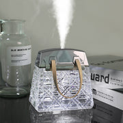 Desktop Small Crystal Bag Humidifier Aroma Ambient Lighting, Color: Blue Rechargeabl