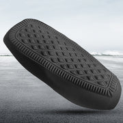 Large Electrical Bike Warm Breathable Non-Slip Cushion Cover(Black)