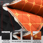 Large Electrical Bike Warm Breathable Non-Slip Cushion Cover(Brown)