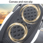 Small Electrical Bike Warm Breathable Non-Slip Cushion Cover(Black)