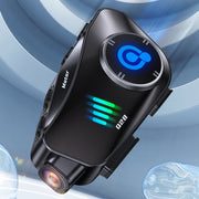 KUQIBAO Q28 Motorcycle Riding Helmet Bluetooth-compatible Headset Recorder(2 In 1 Microphone)