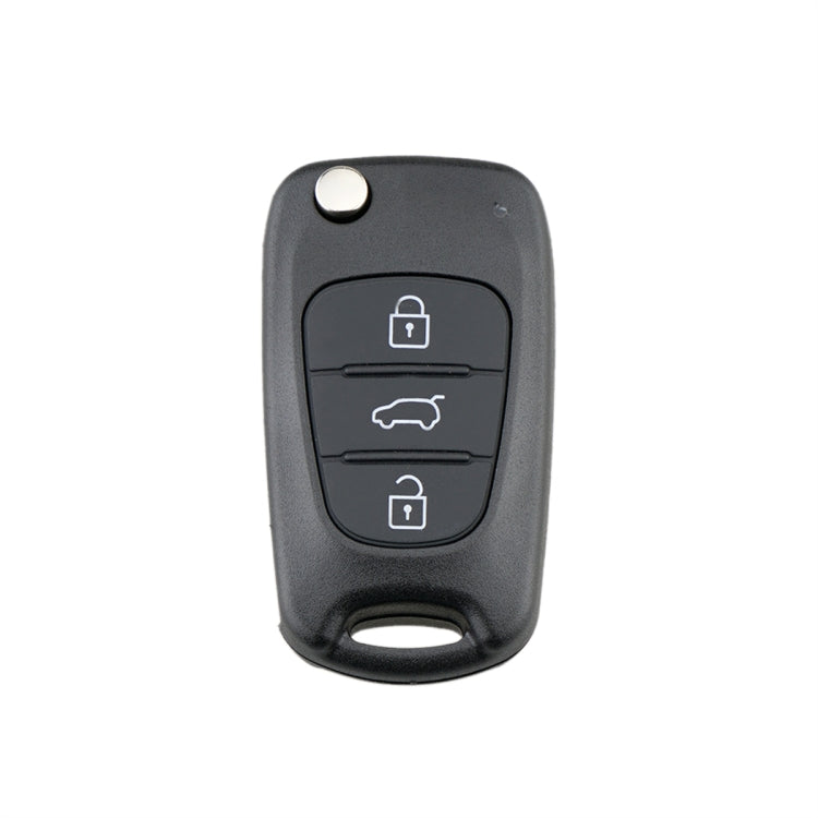 For Hyundai / Kia 3-Button Folding Car Key Shell(SUV Key)