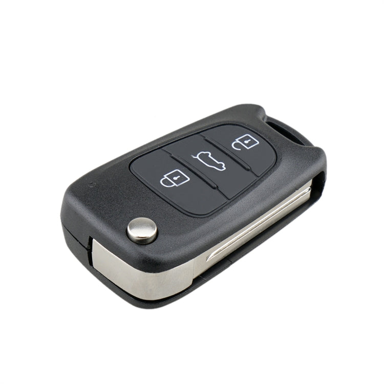 For Hyundai / Kia 3-Button Folding Car Key Shell(SUV Key)