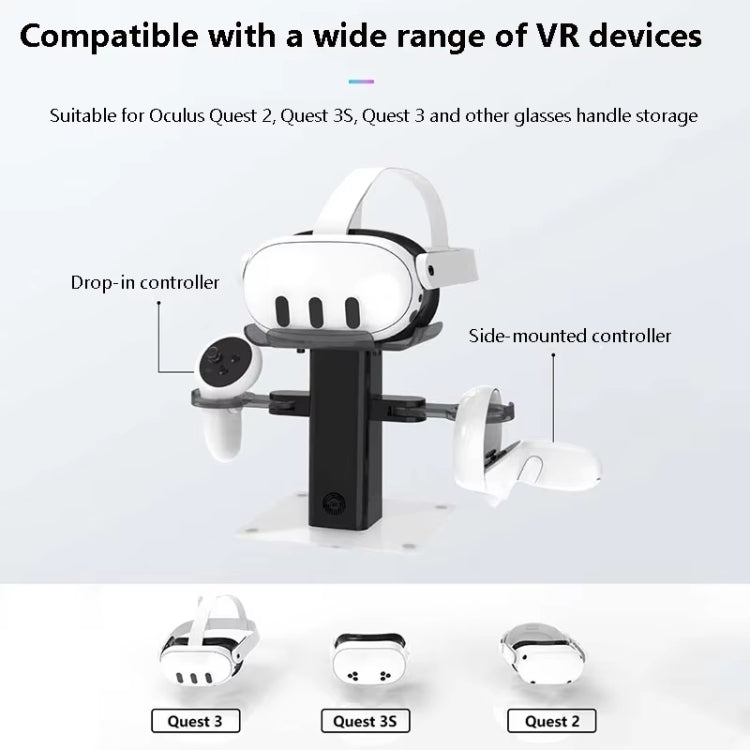 iplay VR Charging Display Stand Controller Storage Bracket With RGB Light