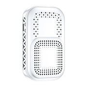 Haze Dust Air Quality Temperature Humidity Detector(White)