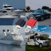 RV Yacht Industrial Distribution Box Copper Battery Terminal, Specifications: Two With Terminal
