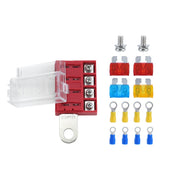 4-way RV Yacht Ignition Protection Battery Terminal Fuse Block, Specification: Two