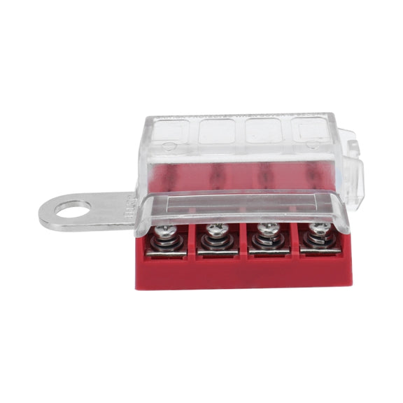 4-way RV Yacht Ignition Protection Battery Terminal Fuse Block, Specification: One