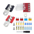 4-way RV Yacht Flame Retardant Waterproof Battery Terminal Fuse Block(Two) - free shipping - PMC Jewellery - Order now!