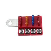 4-way RV Yacht Flame Retardant Water-resistant Battery Terminal Fuse Block(Two)