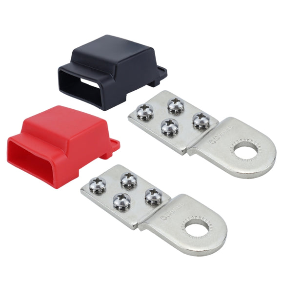 4-way RV Yacht Flame Retardant Water-resistant Battery Terminal Fuse Block(One)