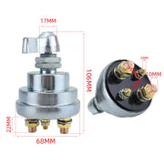 200A 12V RV Yacht High Current Battery Disconnect Power Switch, Specifications: One
