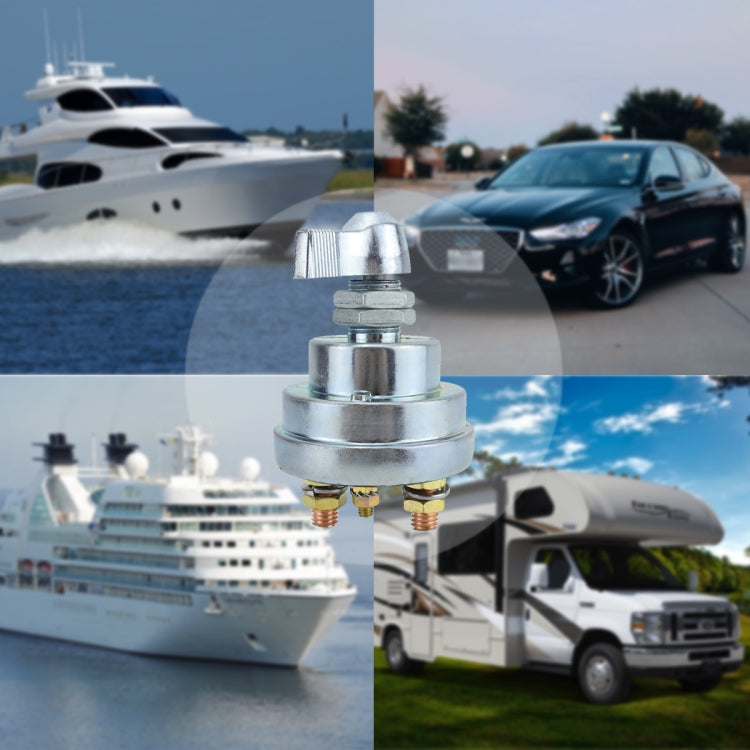 200A 12V RV Yacht High Current Battery Disconnect Power Switch, Specifications: One