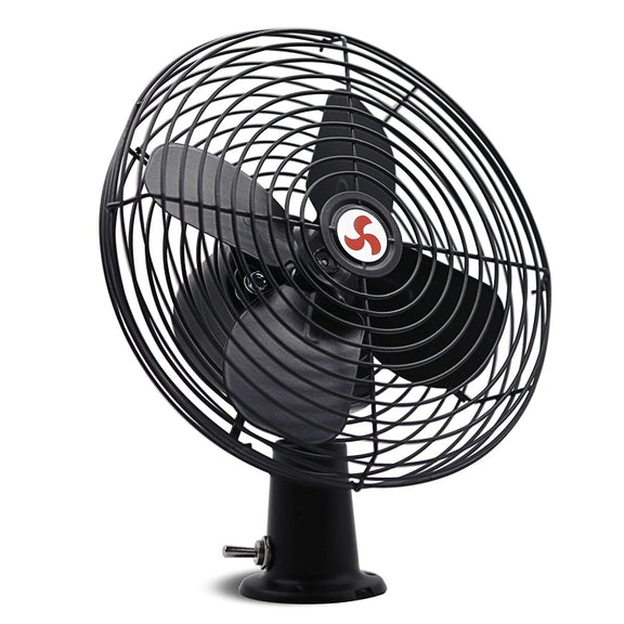 Engineering Car Excavator Strong Cooling High Power Fan, Size: 8 Inch 24V