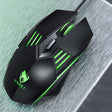 T-WOLF G560 6-keys Cool Breathing Light Gaming Wired Mouse Mechanical Office Silent Mouse(Black) - free shipping - PMC TechLife - Order now!