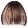 Chemical Fiber Wigs Thin Air Bangs Clip-on Wigs, Color: Dark Brown No Sideburns - free shipping - PMC TechLife - Order now!