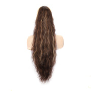 Ladies Extended Woolly Curly Rope Pulling Mesh Ponytail Wig, Color: 118#