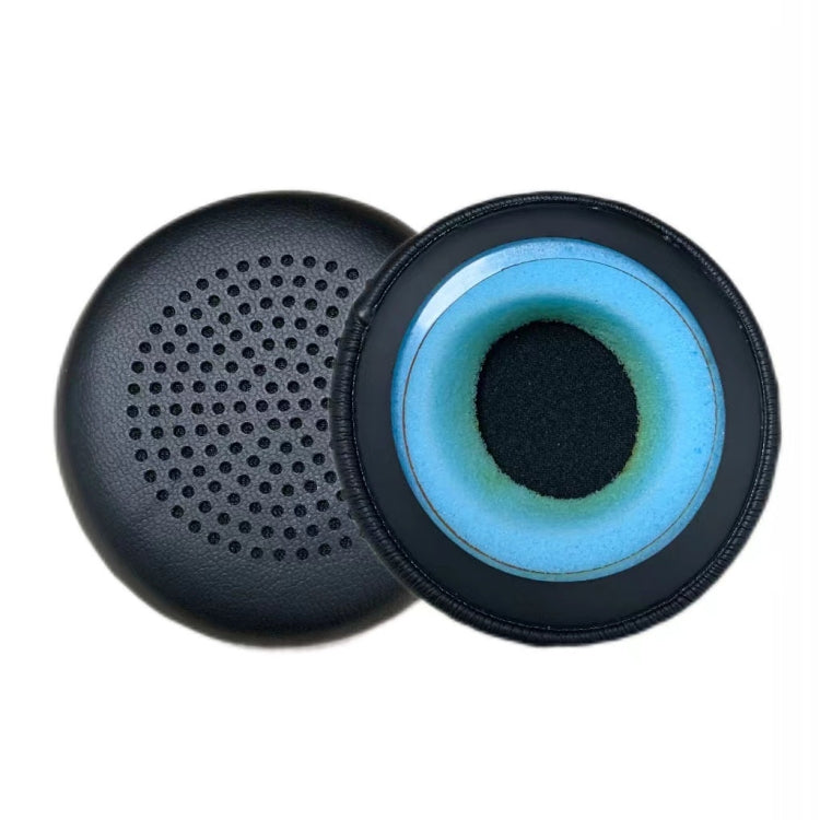 1pair For Plantronics UC B825 Headphone Leather Sponge Cover Earmuffs, Color: Black Mesh Sponge