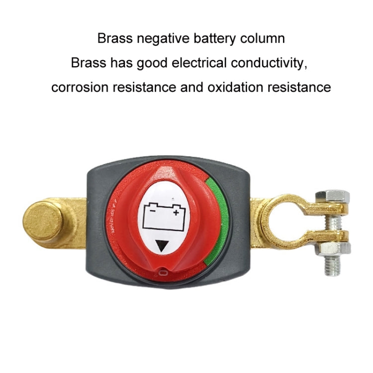 12V/24V Car Battery Negative Disconnect Switch Modification(Copper Head Type)