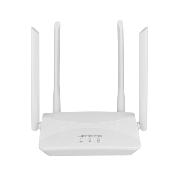 Asian B1/3/5/7/8/38/40/41 4G Wireless CPE Router Plug-in Mobile WiFi, EU Plug