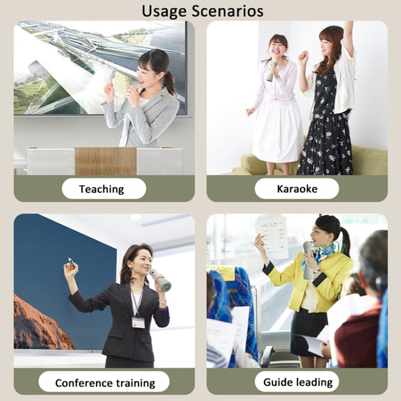 Oubai Z10 Bluetooth Wireless Microphone Voice Megaphone For Teacher, Version: Basic Version