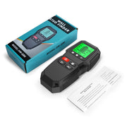 HW-QB6 5 In 1 Wall Scanner Handheld Stud Finder Wood Current Metal Live Wires Detection(White)
