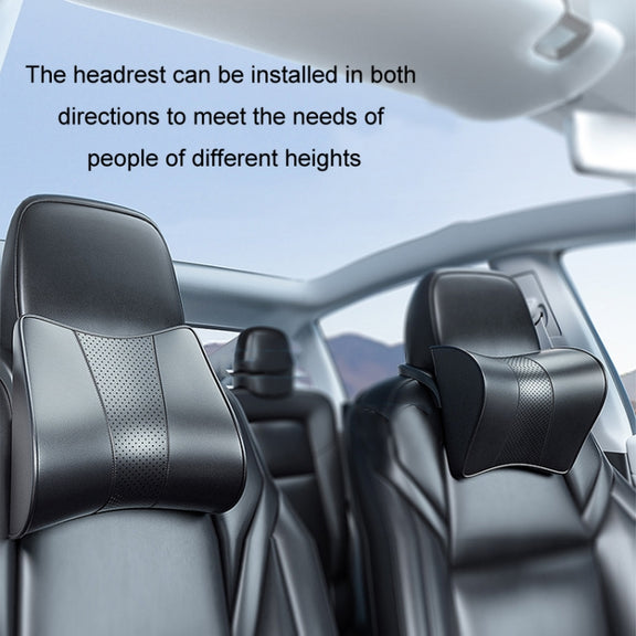 For Tesla Model 3/Y Car Memory Foam Headrest, Material: Cloth