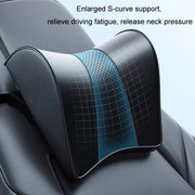 For Tesla Model 3/Y Car Memory Foam Headrest, Material: Cloth