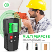 HW-QB5  5-In-1 Wall Stud Detector Wood Current Metal AC Wires Detection