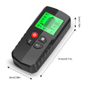 HW-QB5  5-In-1 Wall Stud Detector Wood Current Metal AC Wires Detection