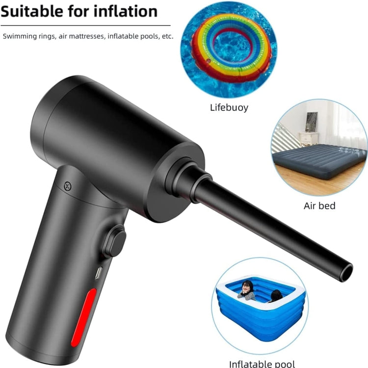 High-power Wireless Vacuum Cleaner Mini Air Pump, Specification: CF08+Vacuum Cleaner+Vacuum Pump