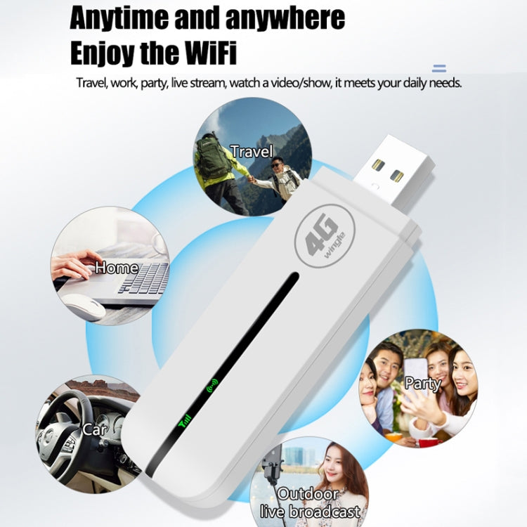 Eurasian Version U5-EU 4G WiFi Dongle USB Plug-In Router Mobile Hotspot