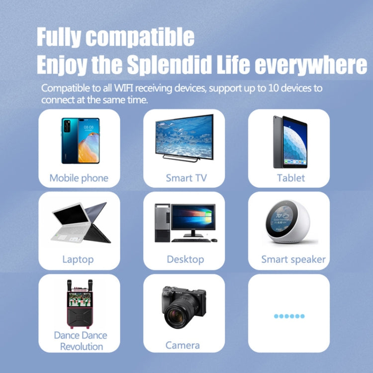 Eurasian Version U8-EU 4G WiFi Dongle USB Plug-In Router Mobile Hotspot