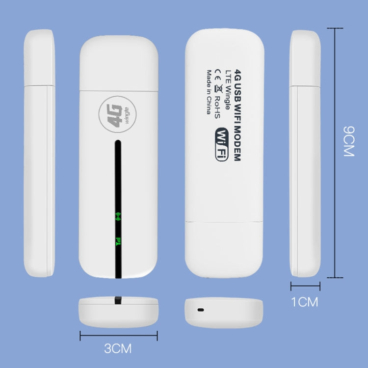 Eurasian Version U8-EU 4G WiFi Dongle USB Plug-In Router Mobile Hotspot