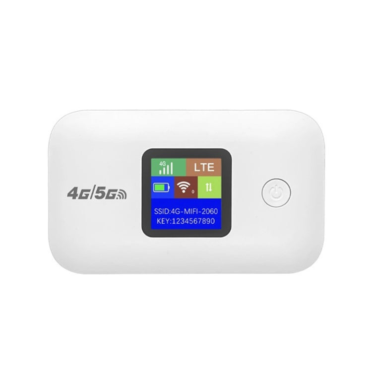 A8-EU Eurasian Version 4G Portable WiFi Wireless Type-C Plug And Play LTE Router Car Mobile Hotspot(White)