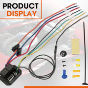 24V Digital Radiator Fan Controller Switch Automotive Fan Wiring Harness