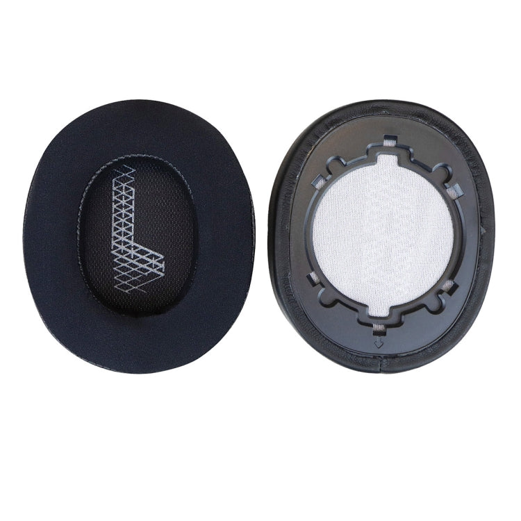 For JBL Live 500BTNC 2pcs Ice Feeling Gel Headphone Cover Sponge Ear Muff Leather Case(Black)