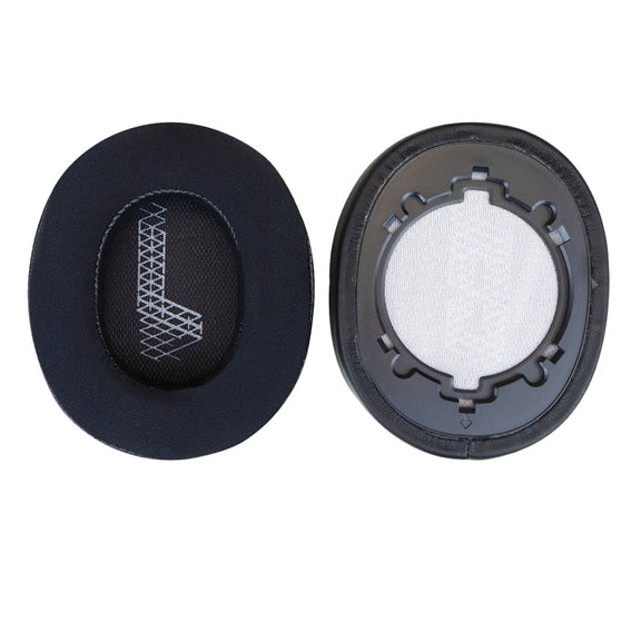 For JBL Live 500BTNC 2pcs Ice Feeling Gel Headphone Cover Sponge Ear Muff Leather Case(Black)